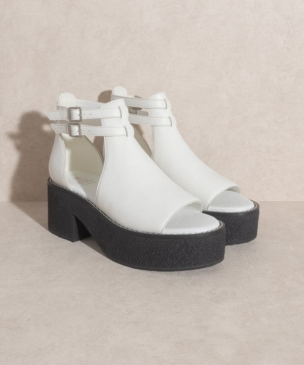 The Elizabeth - Platform Strapped Sandal