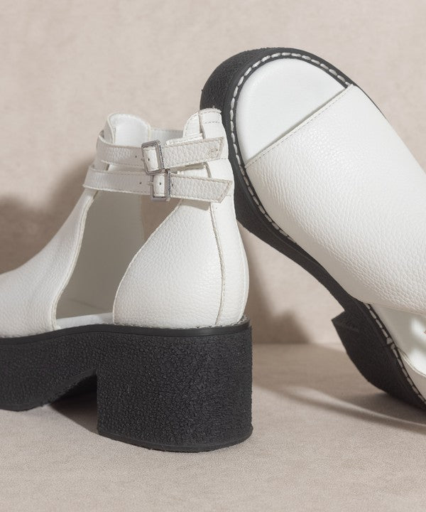 The Elizabeth - Platform Strapped Sandal