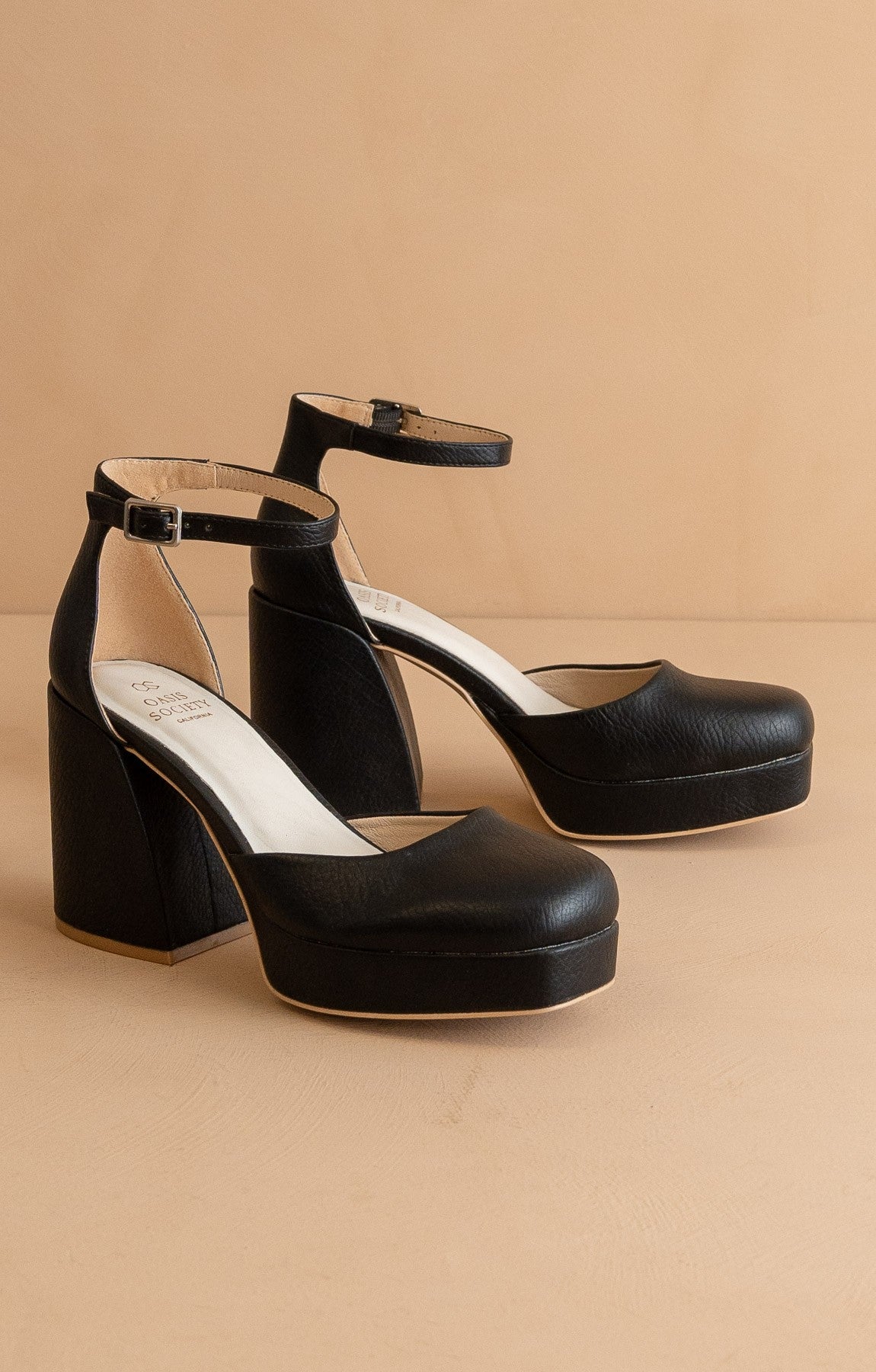 Oslo Chunky Platform Mary Janes – Retro Women’s Shoes