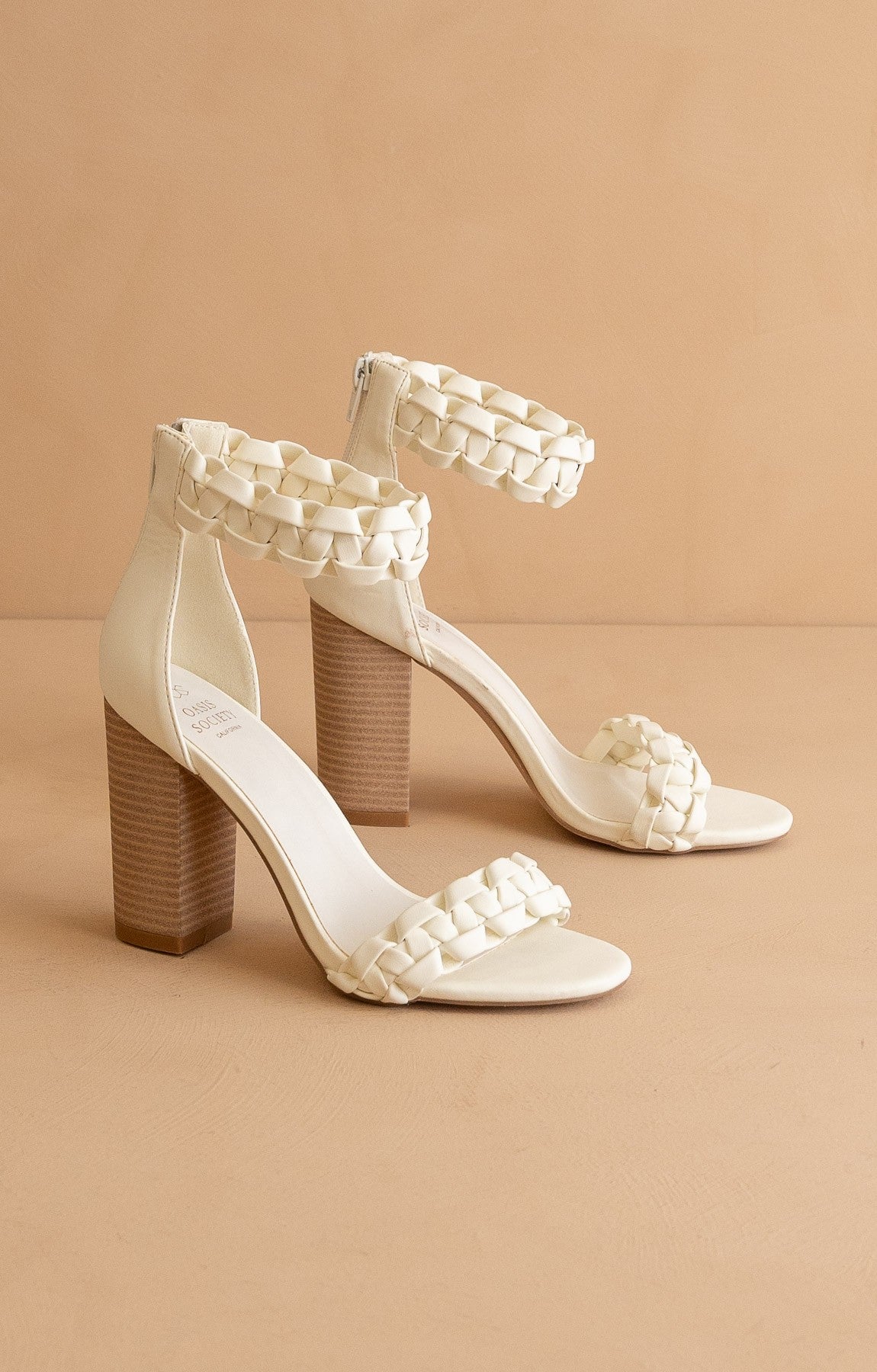 The Melody - Braided Two Band Heels