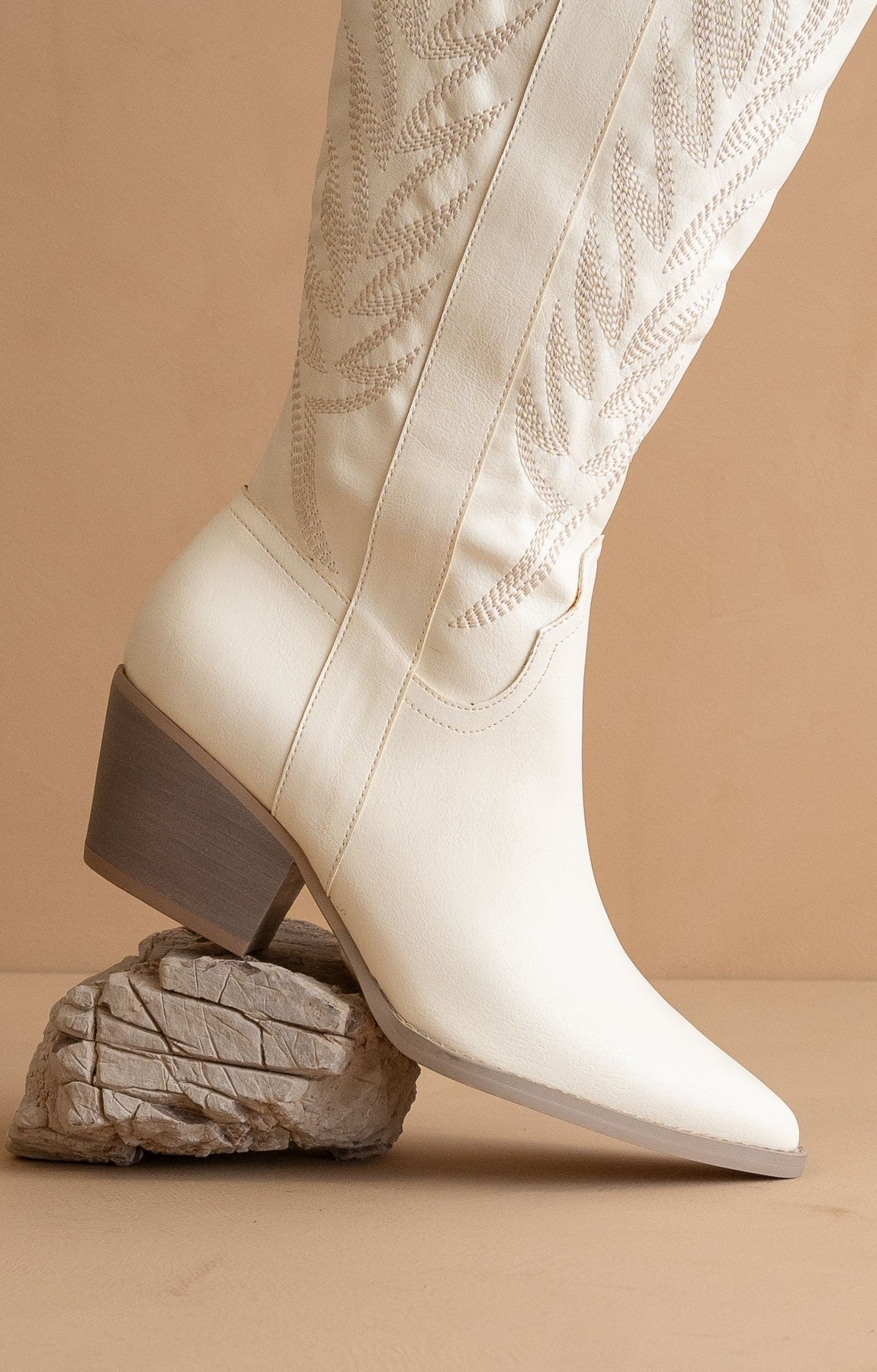 Samara - Embroidered Tall Boot