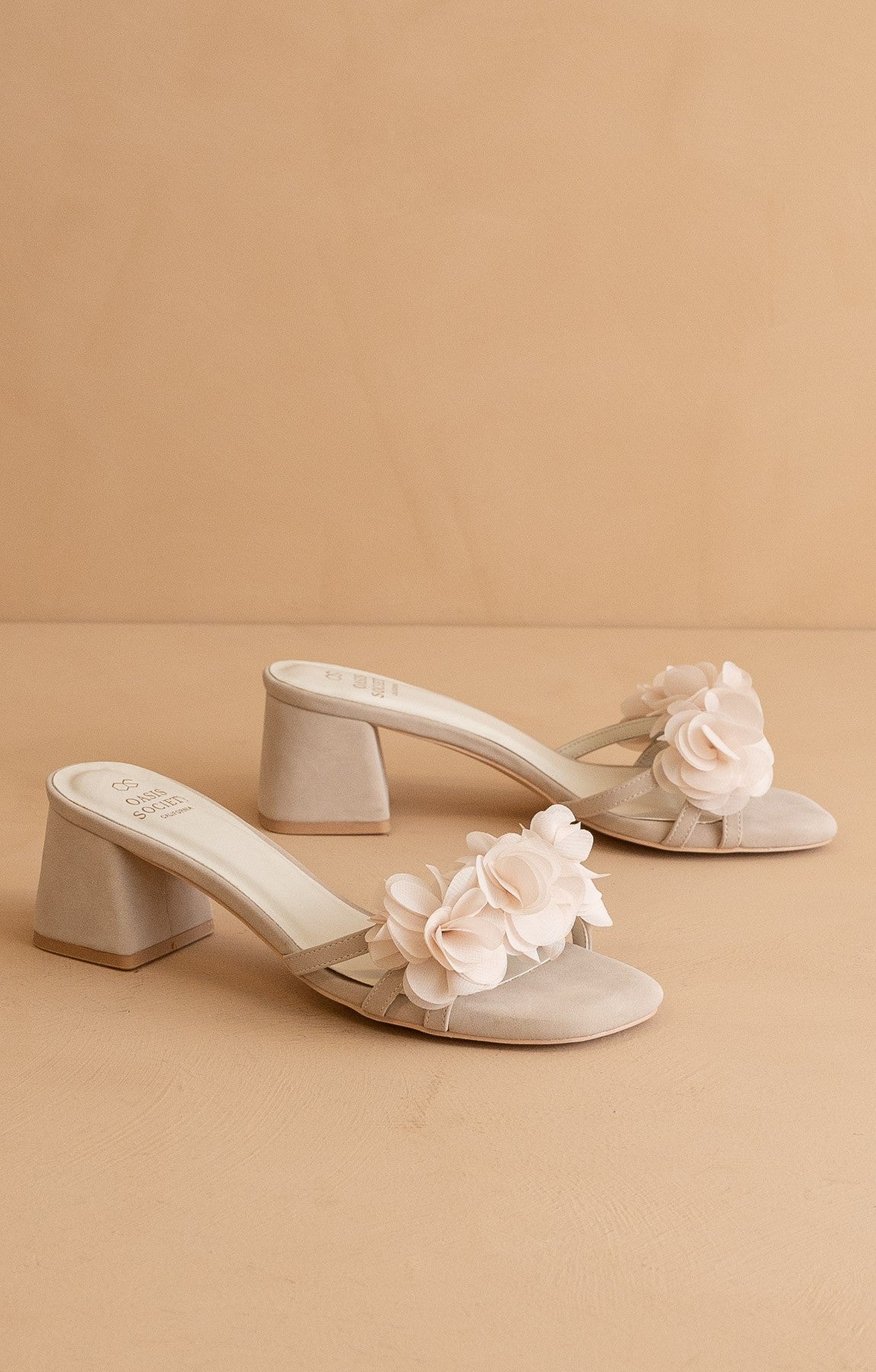 Noor - Romantic Petal Detail Heels