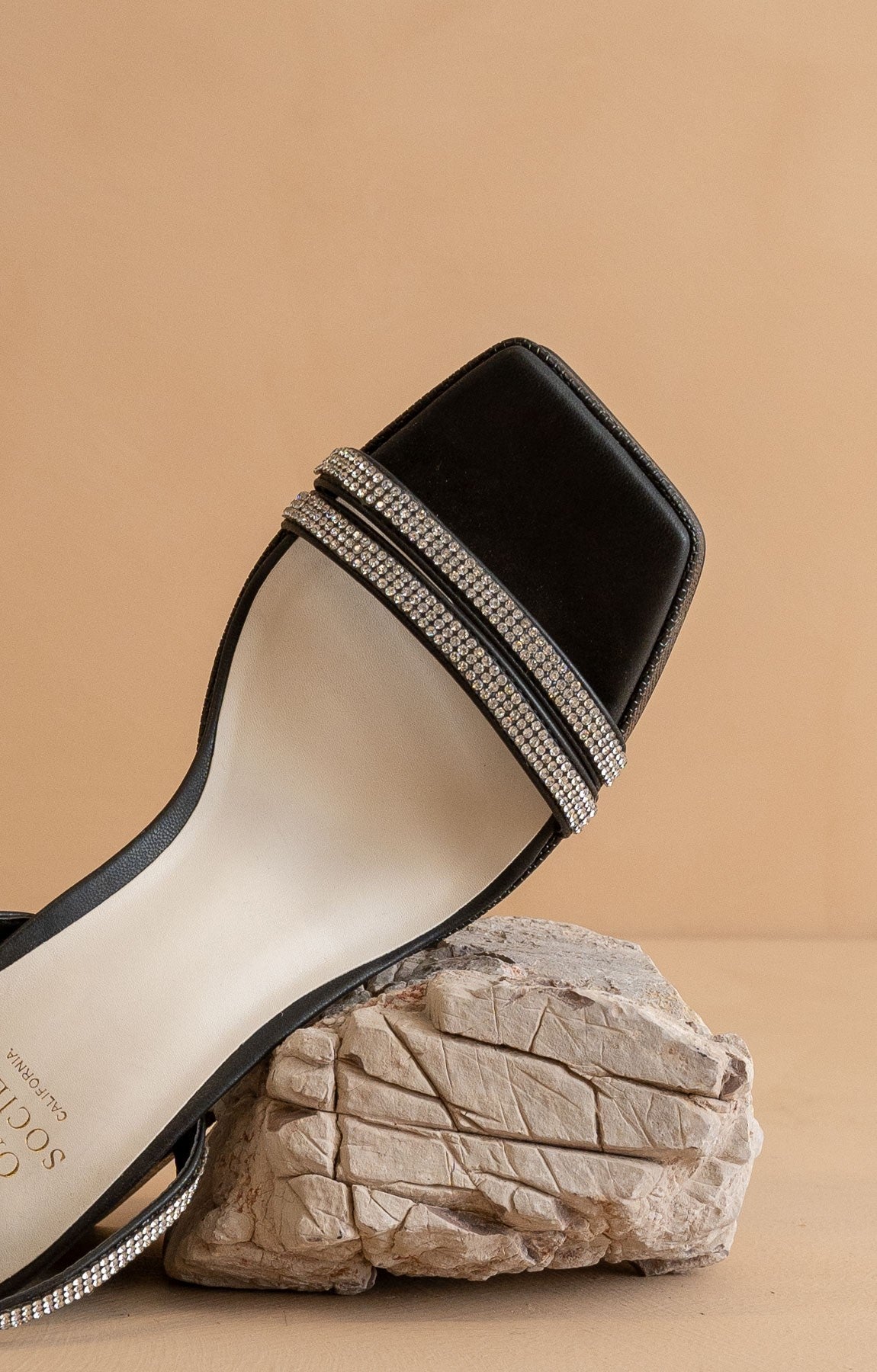 The Suva - Gator Print Rhinestone Heels
