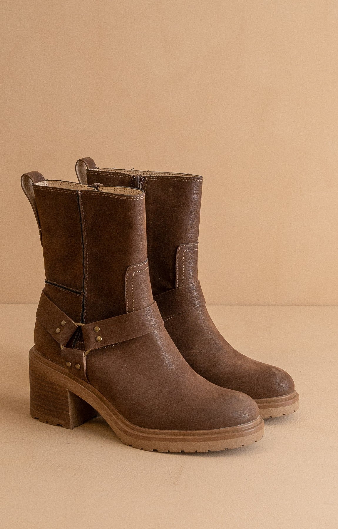 Clyde - Moto Ankle Boots
