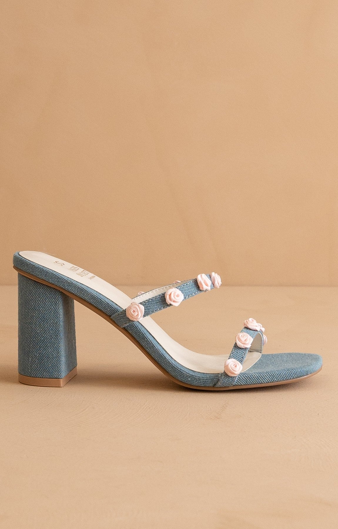 The Nia - Rosette Adorned Heels