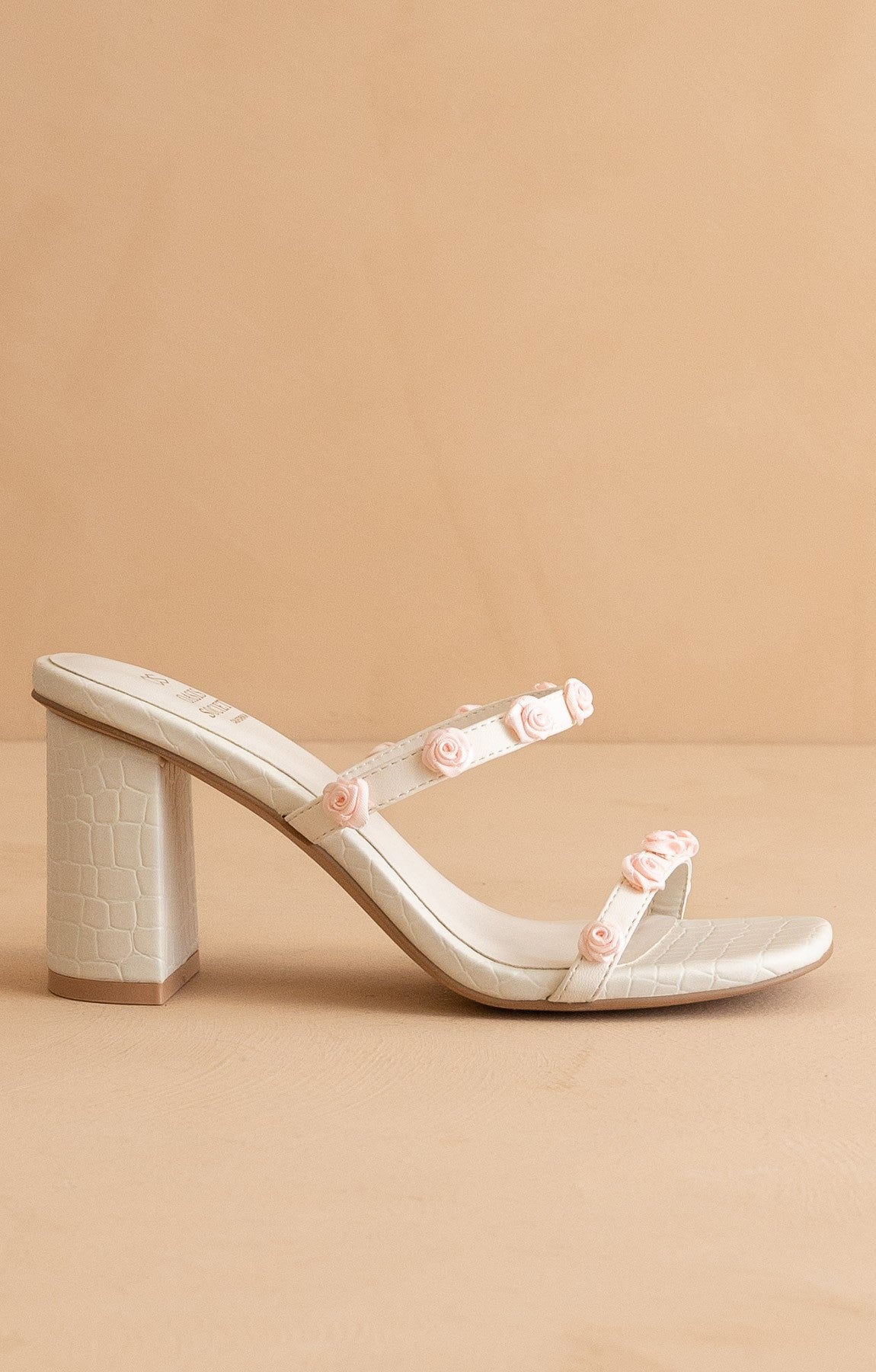The Nia - Rosette Adorned Heels