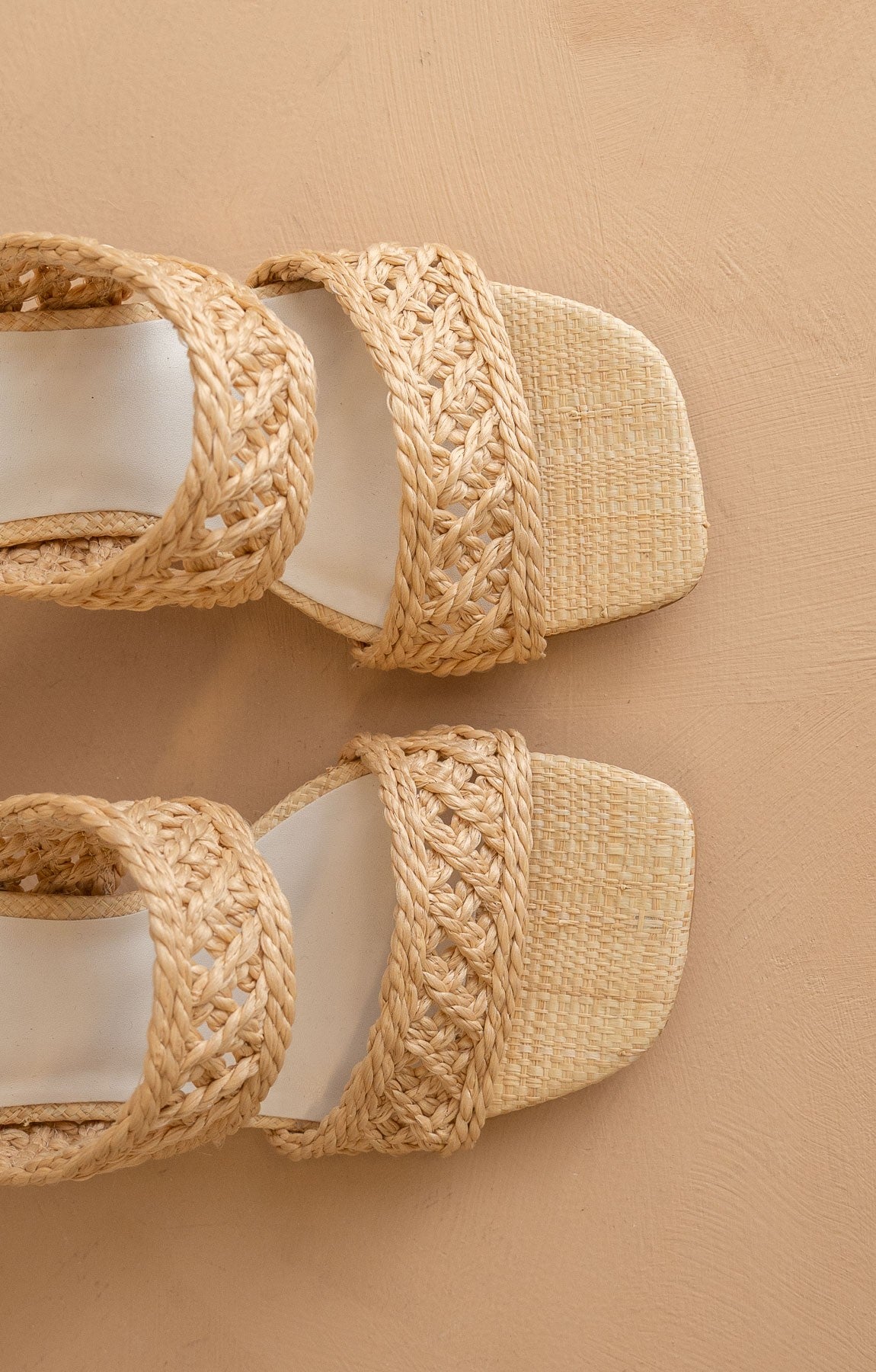 The Barbara - Woven Double Band Heels