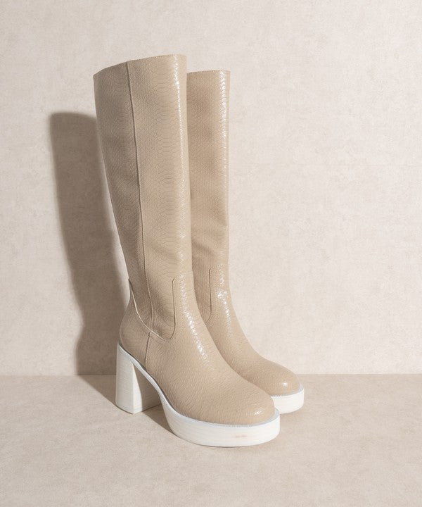 Juniper Platform Knee High Boots!