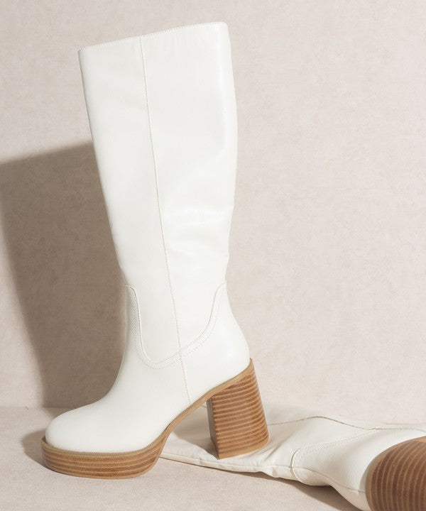 Juniper Platform Knee High Boots!