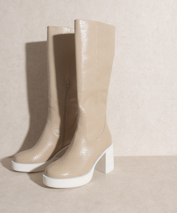 Juniper Platform Knee High Boots!