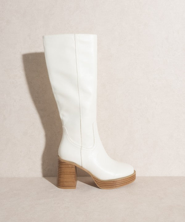 Juniper Platform Knee High Boots!