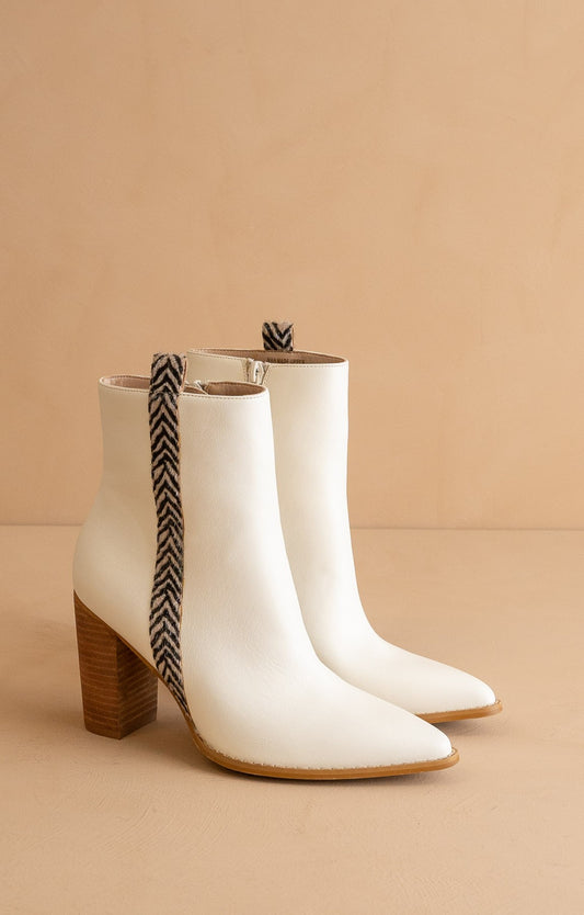 Lana - Animal Print Detailed Bootie