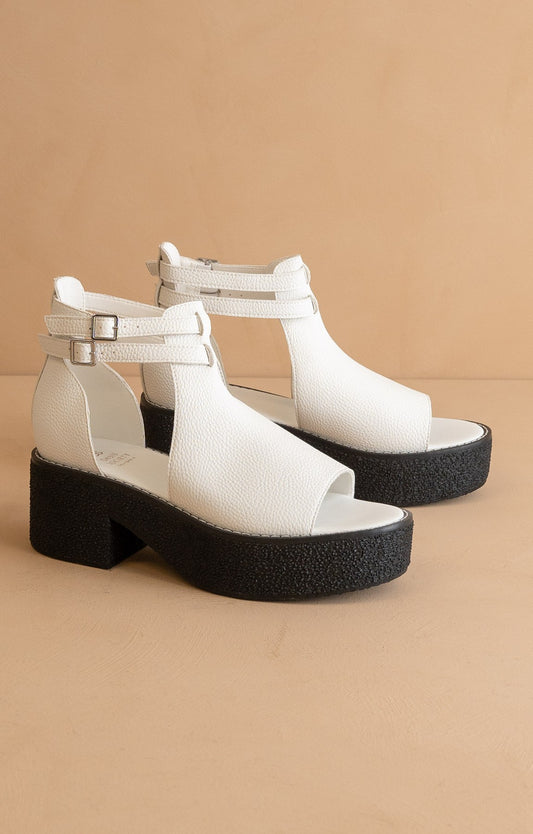 The Elizabeth - Platform Strapped Sandal