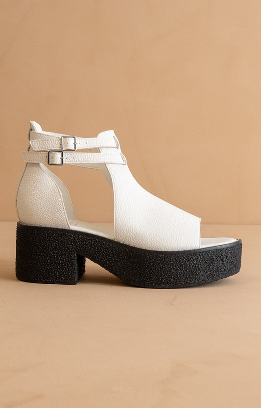 The Elizabeth - Platform Strapped Sandal