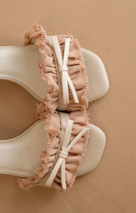 The Julissa - Romantic Low Heel Sandals