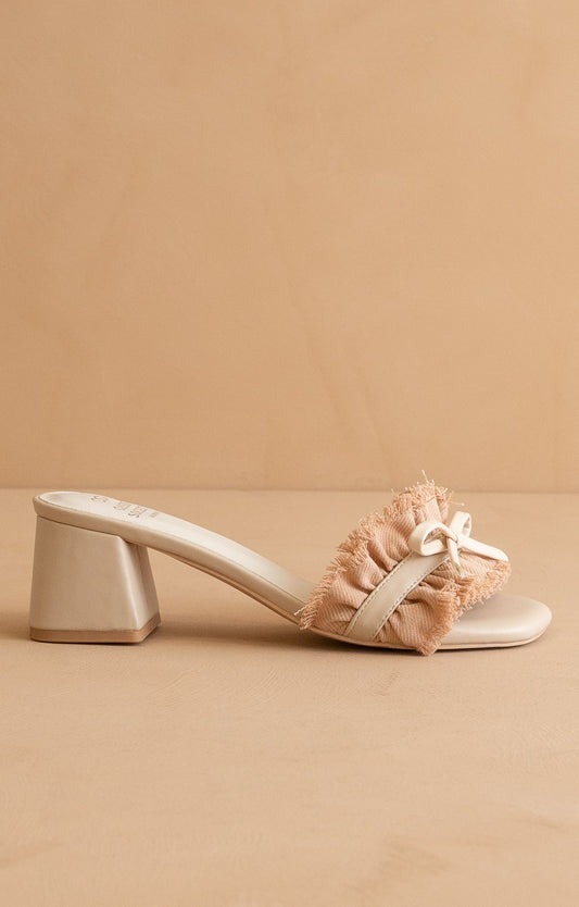 The Julissa - Romantic Low Heel Sandals