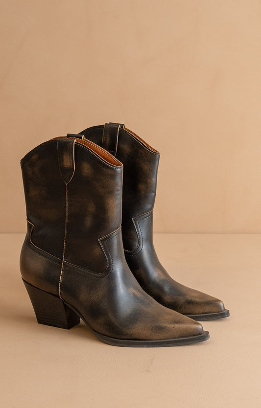 Ames - Short Cowboy Booties