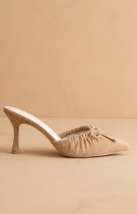 Maven - Pointed Kitten Heels with Bow