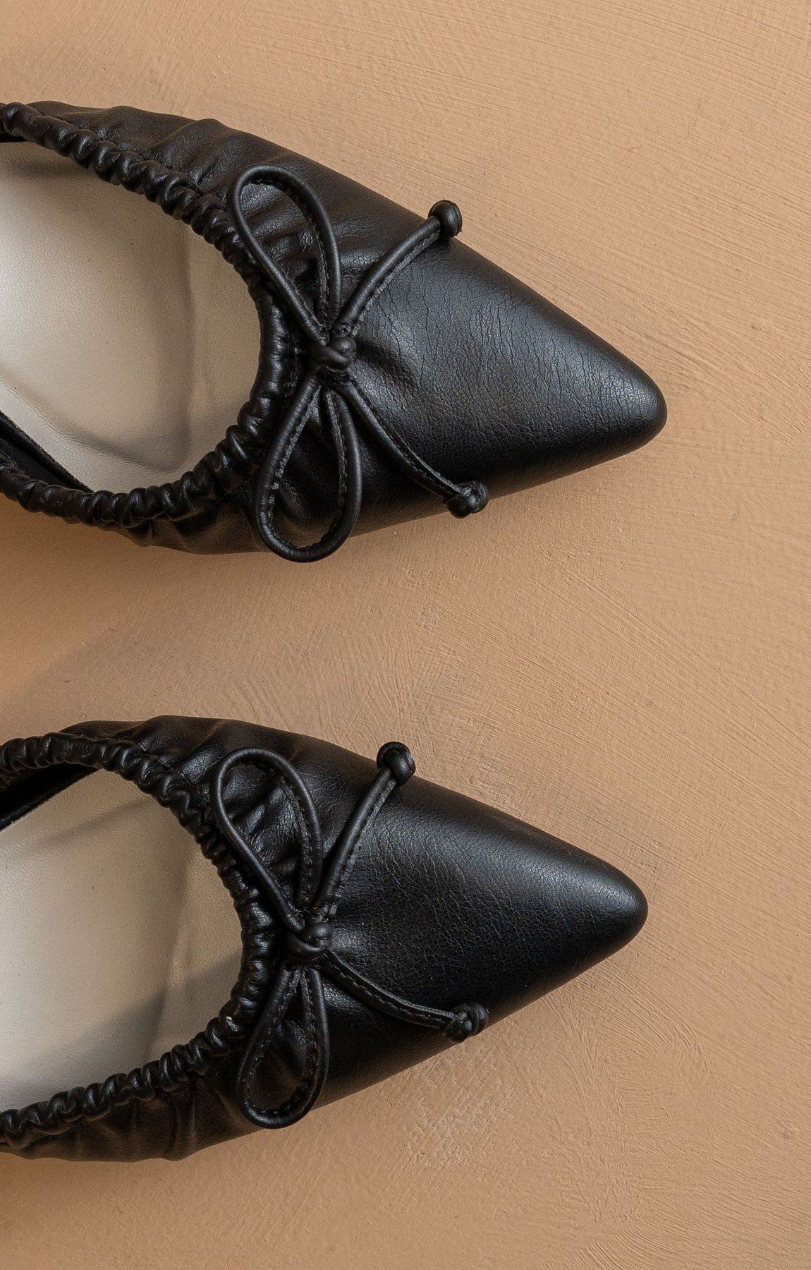 Maven - Pointed Kitten Heels with Bow