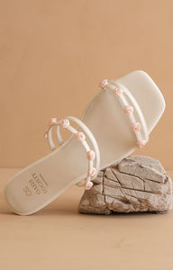 The Rosanna - Rosette Detailed Flats