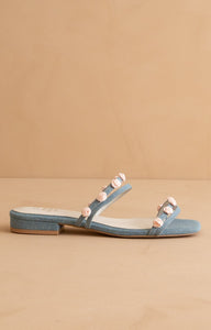 The Rosanna - Rosette Detailed Flats