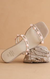 The Rosanna - Rosette Detailed Flats