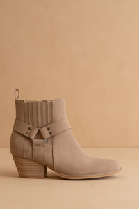 Caleb - Paneled Moto Booties