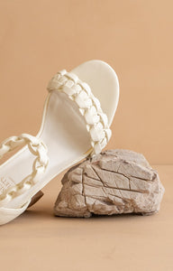 The Melody - Braided Two Band Heels