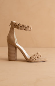 The Melody - Braided Two Band Heels