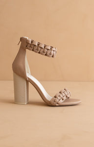 The Melody - Braided Two Band Heels