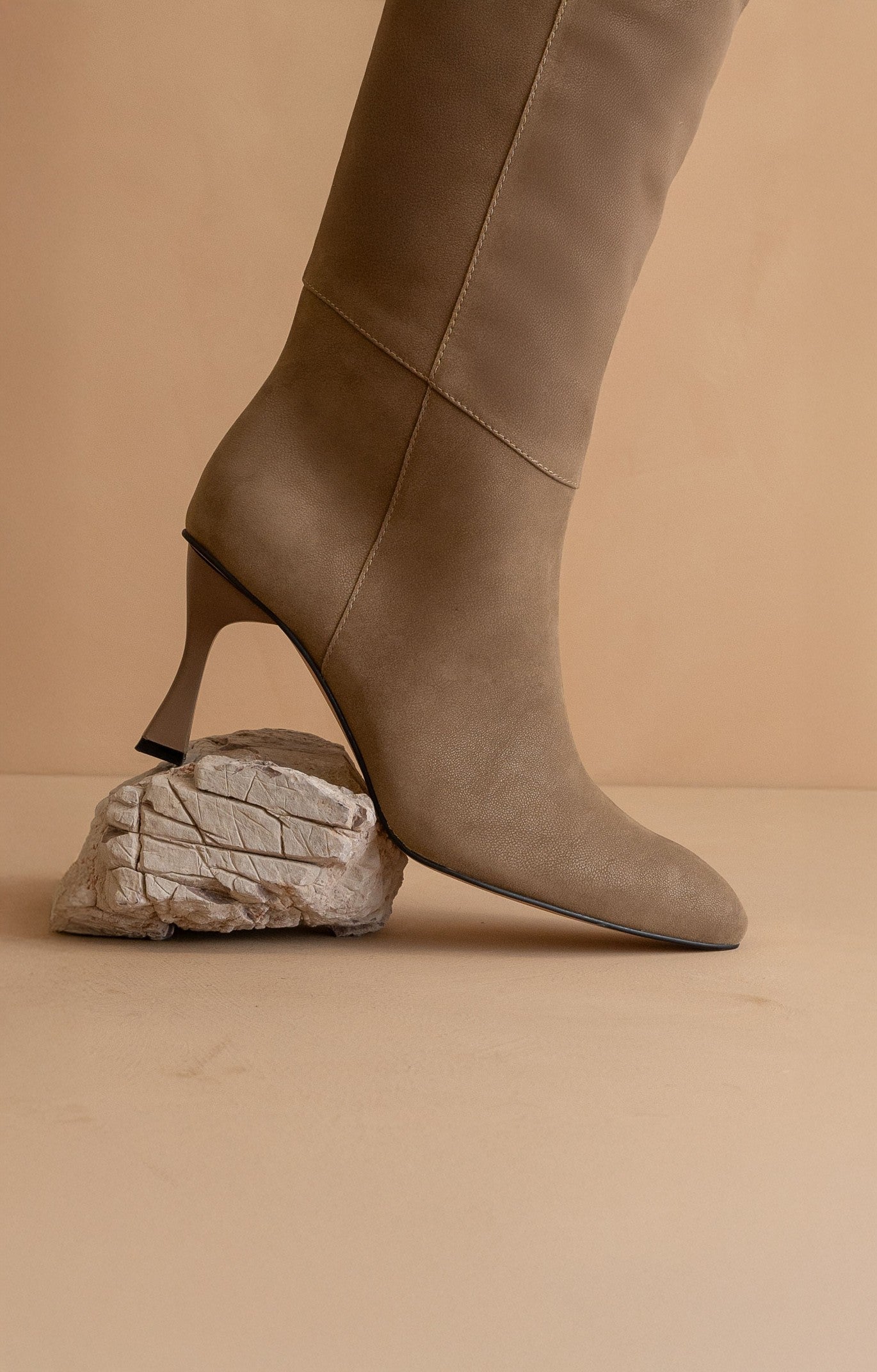 Lexington - Pointed Toe Knee High Boots
