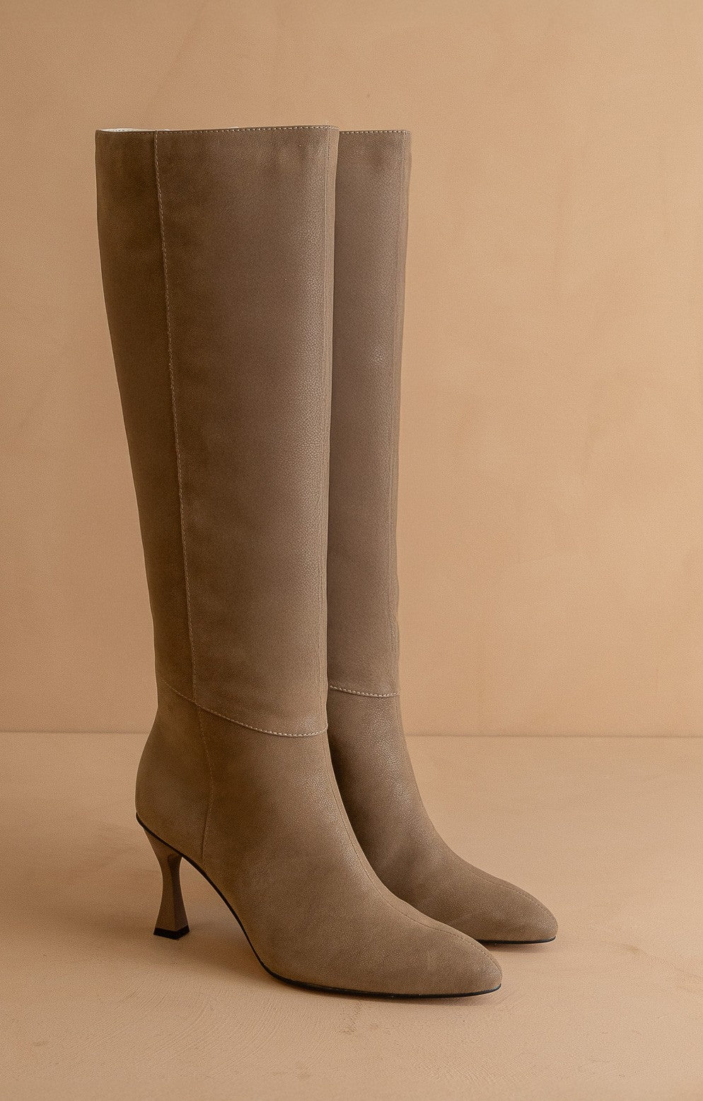 Lexington - Pointed Toe Knee High Boots