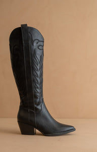 Samara - Embroidered Tall Boot