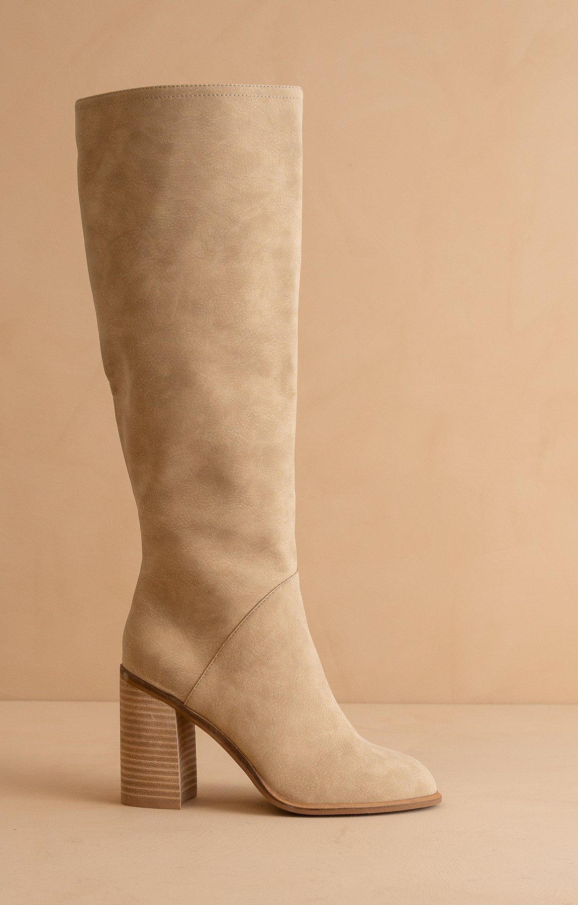Shiloh - Knee High Block Heel Boots