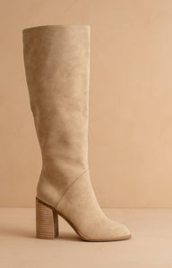 Shiloh - Knee High Block Heel Boots