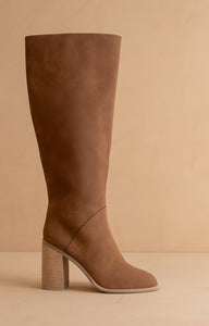 Shiloh - Knee High Block Heel Boots