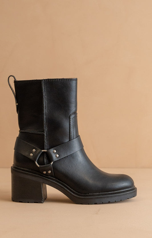 Clyde - Moto Ankle Boots