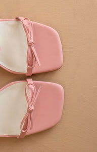The Wendy Double Strap Bow Heels