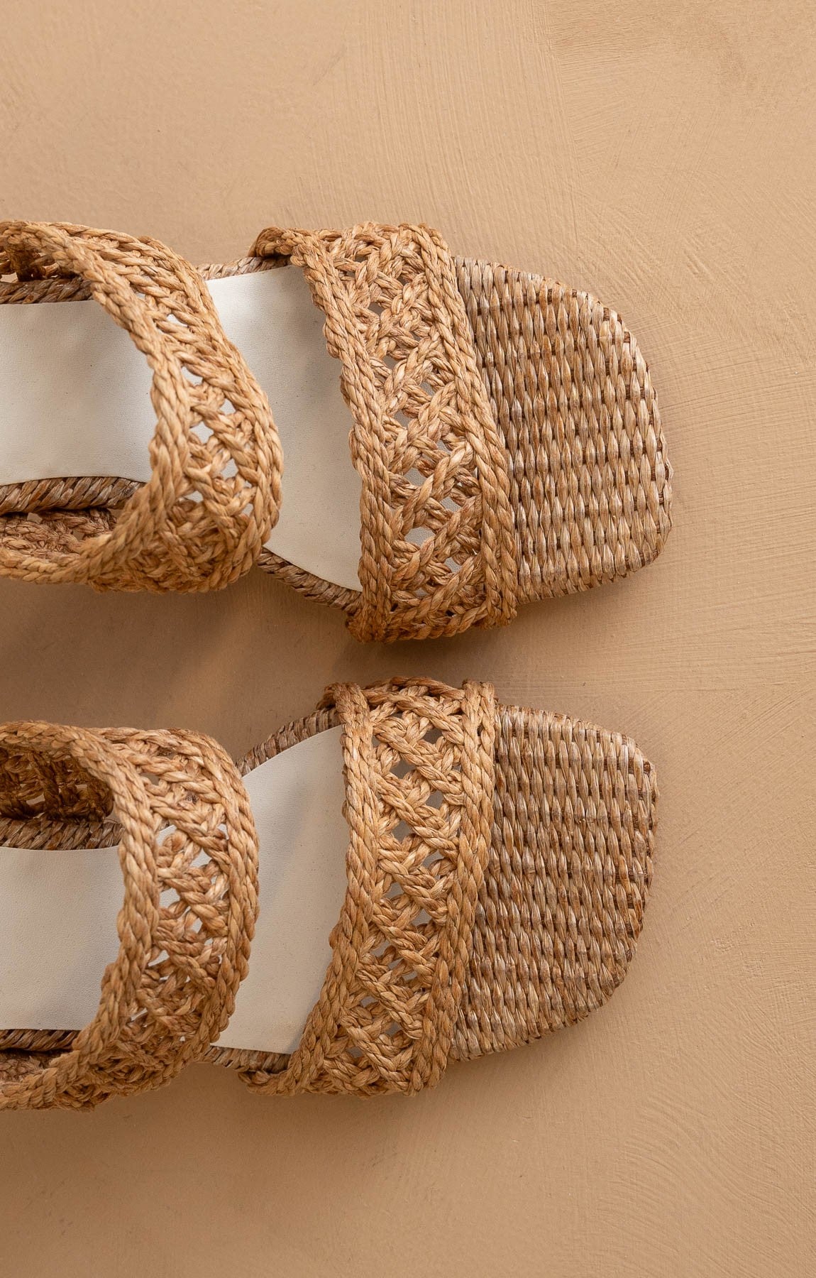 The Barbara - Woven Double Band Heels