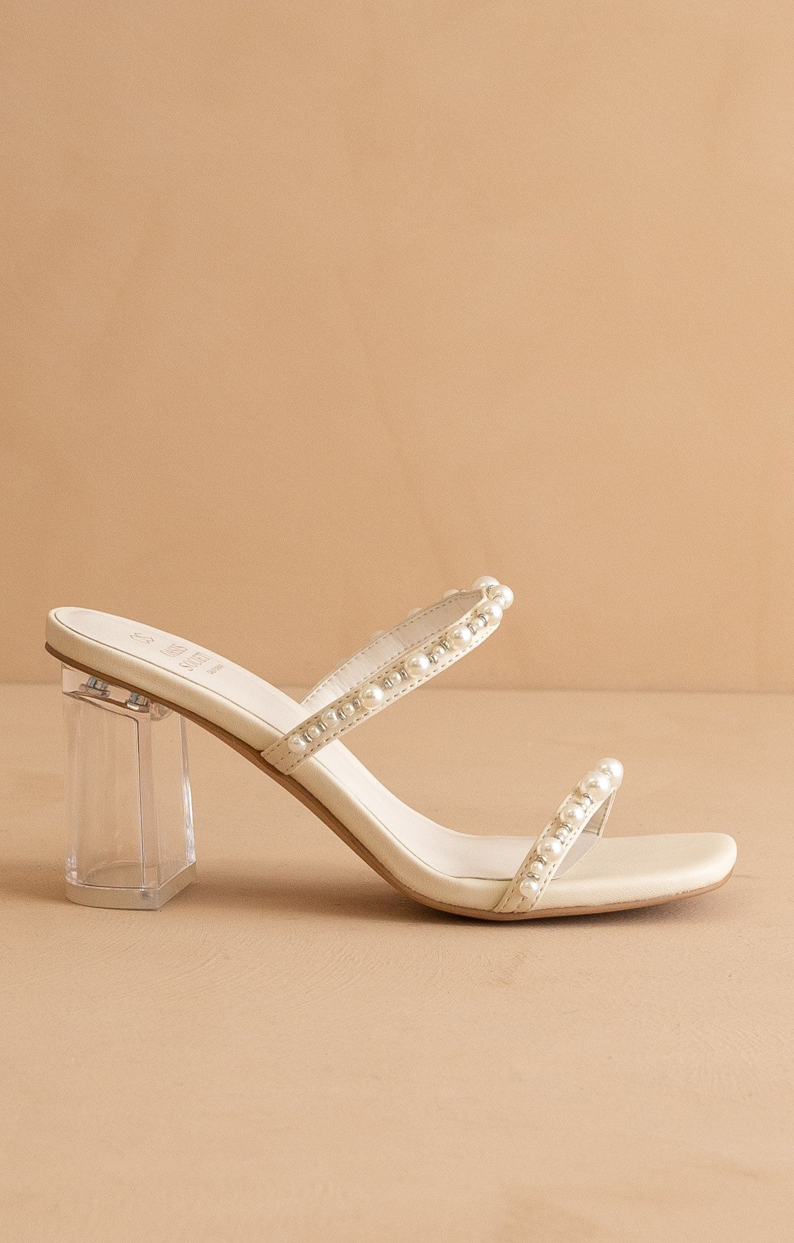 Mae - Strappy Pearl Heel