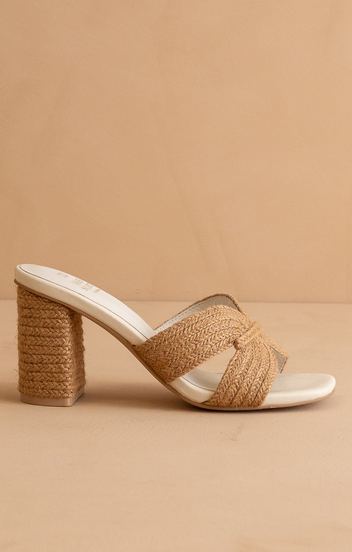 Santiago - Raffia Heels