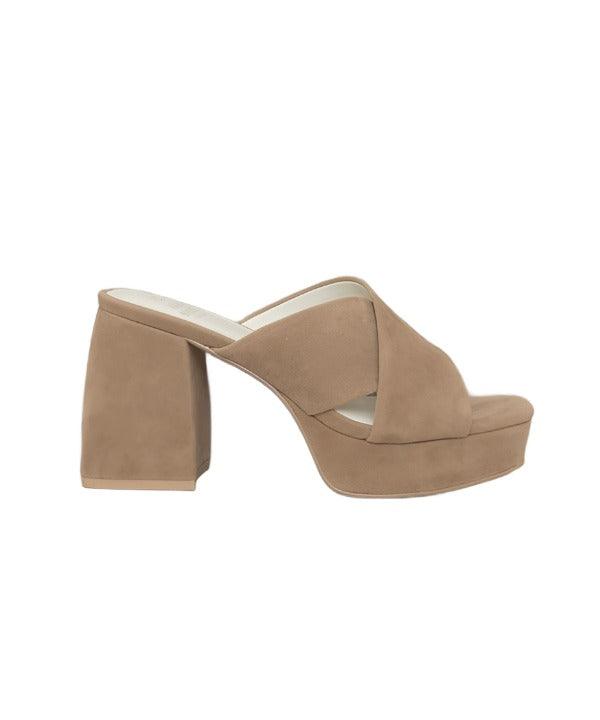 Carmen - Chunky Platform Mule Heel - The Lelia